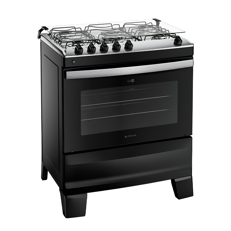 300001649 COCINA A GAS AGILE UP MESA INOX - Imagen 1