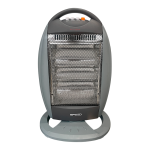 SPEED ESTUFA HALOGENA OSCILANTE C/ 3V 1200W