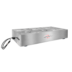 SPOLU BUFETERA CALIENTE 6 CUBAS INOX 210X1020X60MM DE MESA